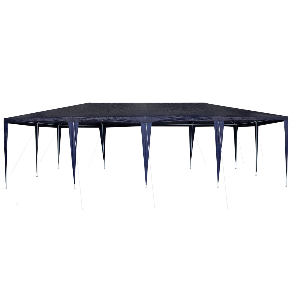 Produktbild för Partytält Blå 800 x 400 x 266 cm Polyeten och Stål