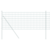 Produktbild för Eurogärdsel Grön 0,4 x 50 m PVC-belagt järn