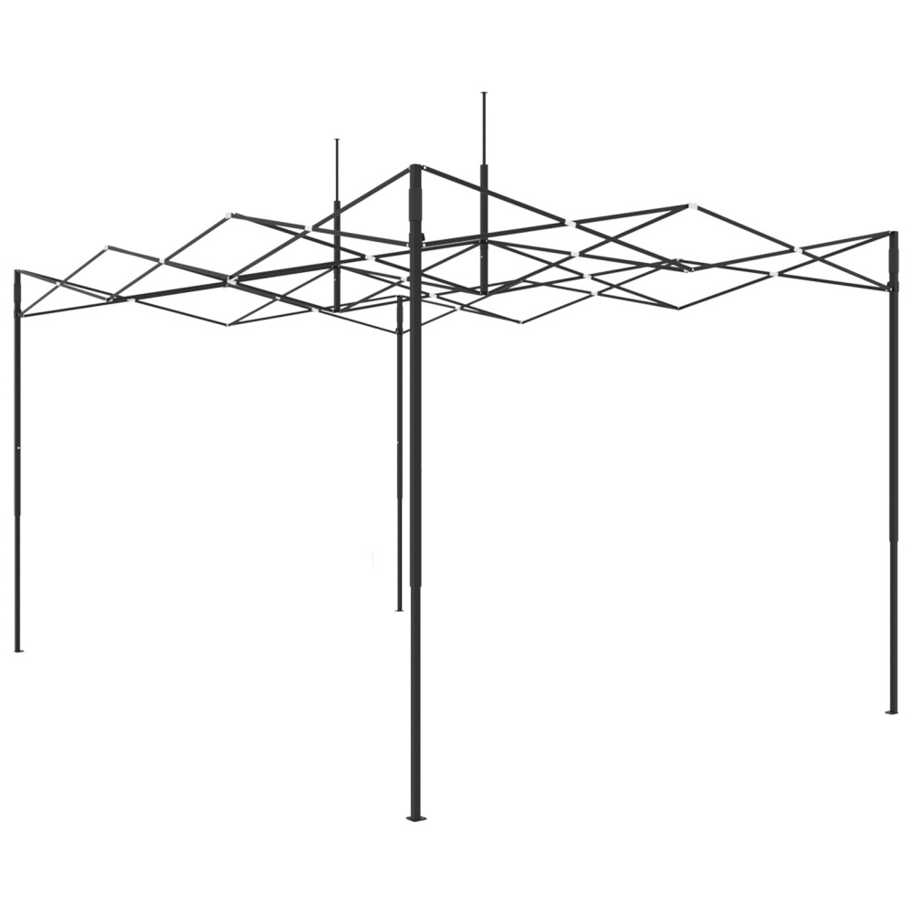 Produktbild för Växthus med Pop-up Ram med tak Grön 290 x 430 x 315 cm Järn