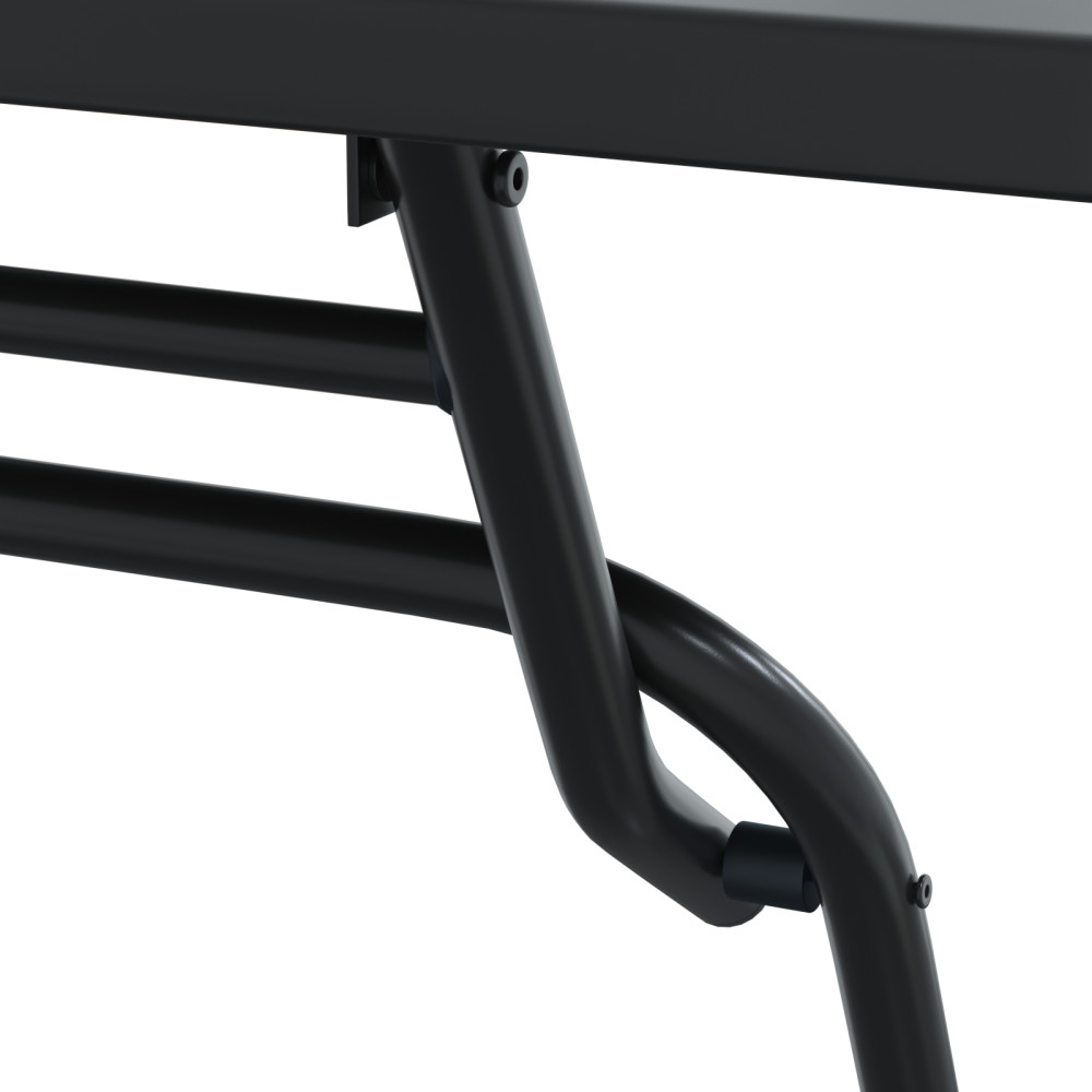 Produktbild för Trädgårds Bistro Set 3 pcs Antracit Stål