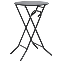 Produktbild för Trädgårdsbord Antracit 50 x 50 x 72 cm Metall