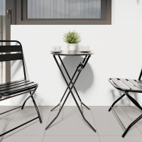 Produktbild för Trädgårdsbord Antracit 50 x 50 x 72 cm Metall