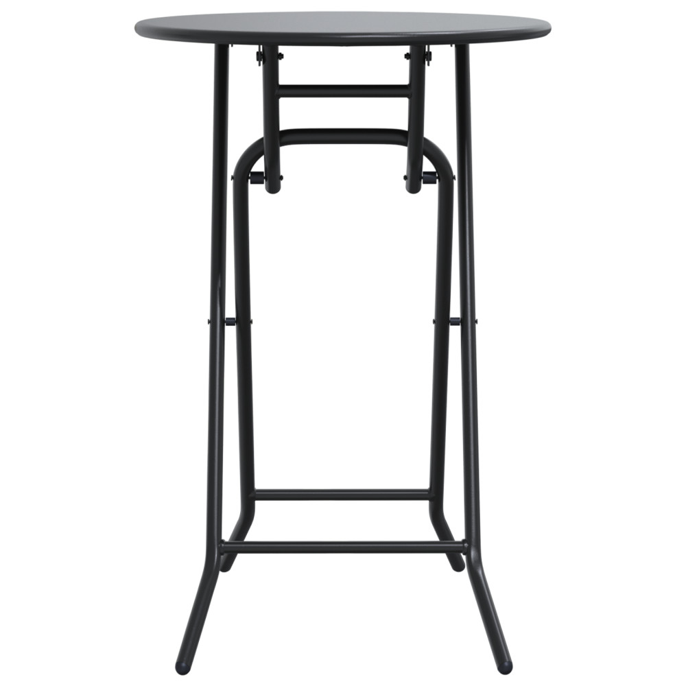 Produktbild för Trädgårdsbord Antracit 50 x 50 x 72 cm Metall