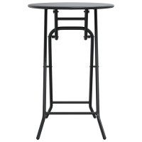 Produktbild för Trädgårdsbord Antracit 50 x 50 x 72 cm Metall