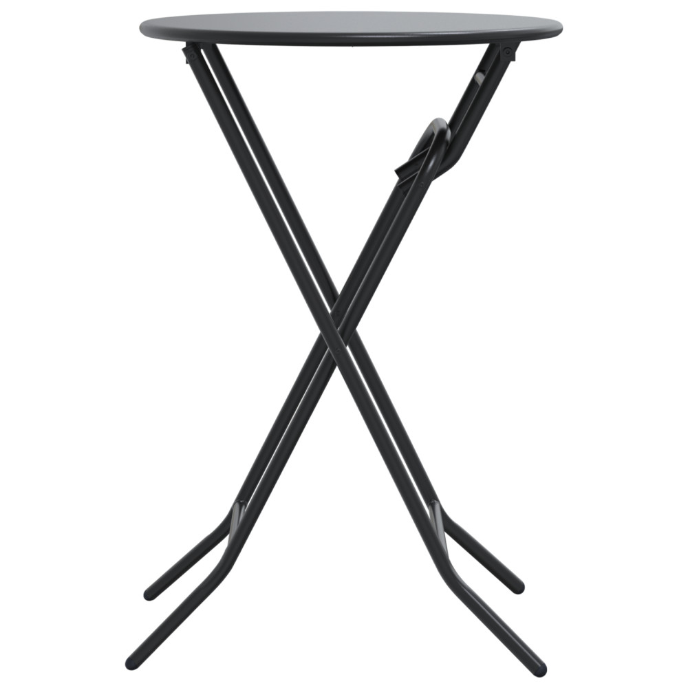 Produktbild för Trädgårdsbord Antracit 50 x 50 x 72 cm Metall