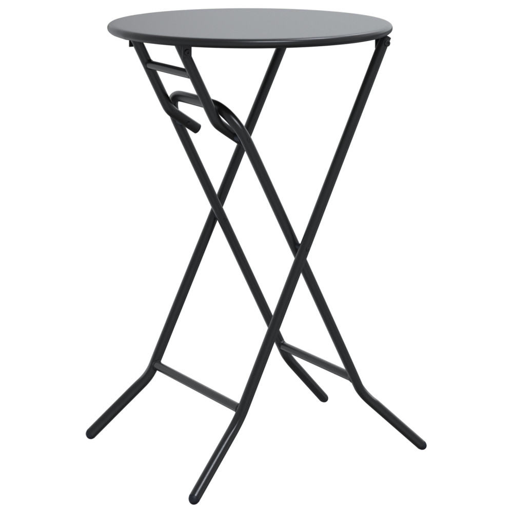 Produktbild för Trädgårdsbord Antracit 50 x 50 x 72 cm Metall
