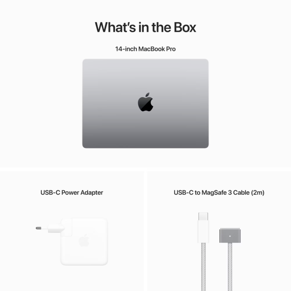 Produktbild för MacBook Pro M2 Pro (2023) 16GB 512GB SSD 14,2” - Rymdgrå, svenska (Öppnad)