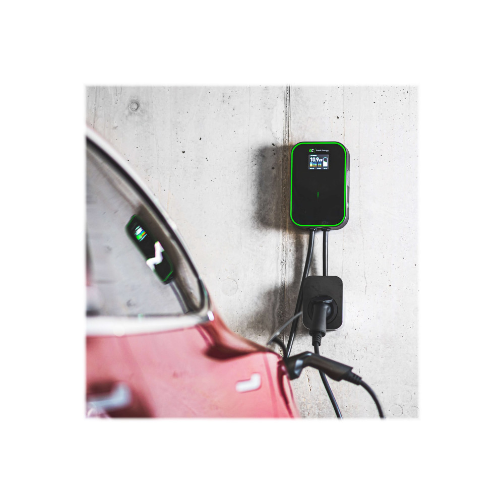 Produktbild för Green Cell EV PowerBox EV-laddningsstation - IEC 62196 Type 2 - 22 kW