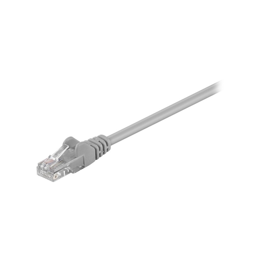 Produktbild för goobay patch-kabel - 25 m - grå