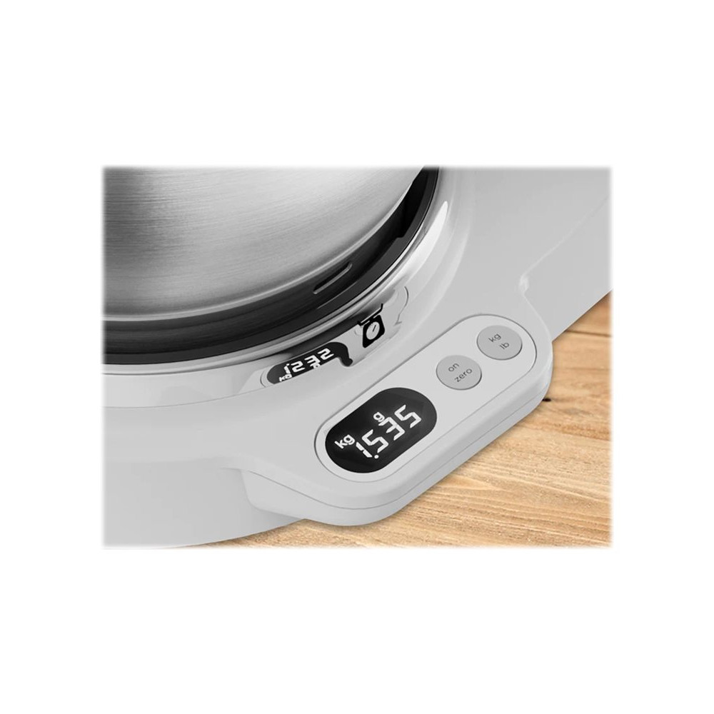 Produktbild för Kenwood Titanium Chef Baker KVC65.001WH - köksmaskin - 1200 W - vit/champagne cream