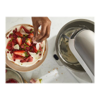 Produktbild för Kenwood Titanium Chef Baker KVC65.001WH - köksmaskin - 1200 W - vit/champagne cream