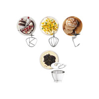 Produktbild för Kenwood Titanium Chef Baker KVC65.001WH - köksmaskin - 1200 W - vit/champagne cream