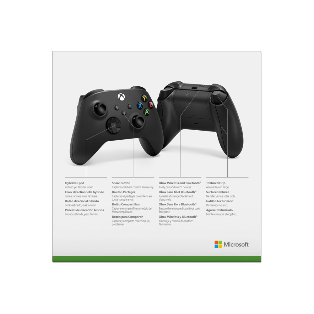 Produktbild för Microsoft Xbox Wireless Controller - spelkontroll - trådlös - Bluetooth