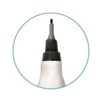 Produktbild för Märkpenna SHARPIE Twin Tip svart 12/fp