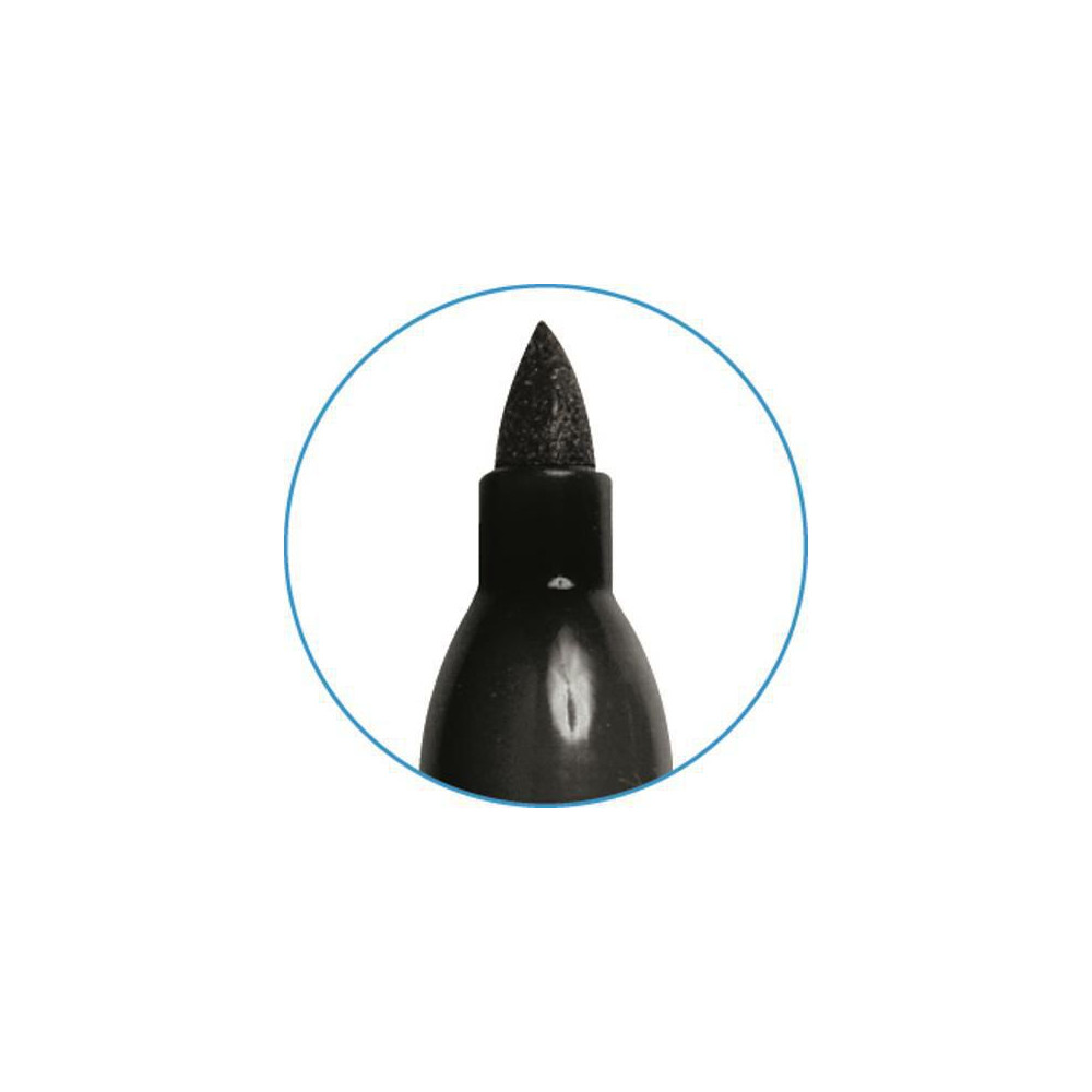 Produktbild för Märkpenna SHARPIE Twin Tip svart 12/fp