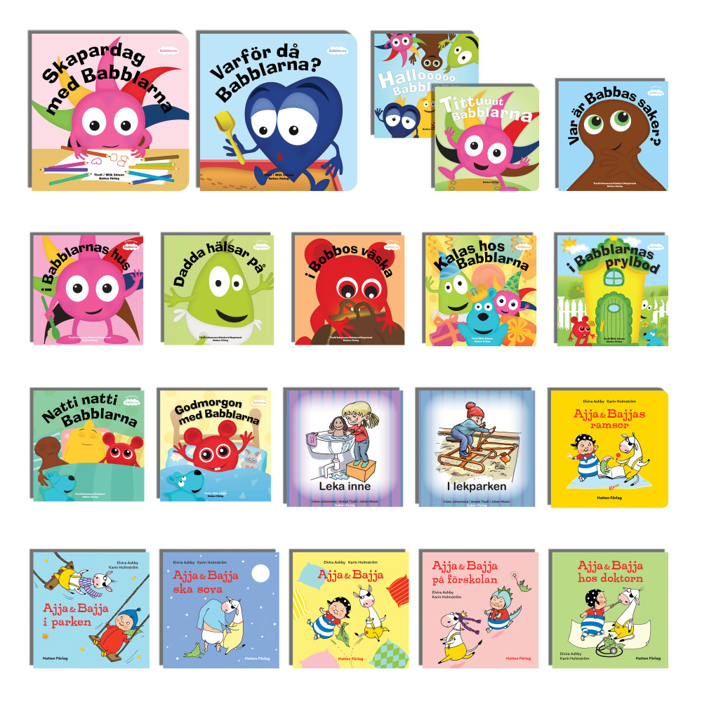 Produktbild för Språkstimulerande bokpaket 0-4 år (bok, kartonnage)