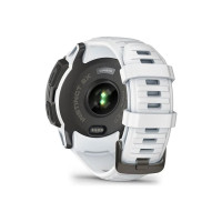 Produktbild för Garmin Instinct 2X Solar - fiberförstärkta polymerer - Ja smart klocka med band - 64 MB - whitestone