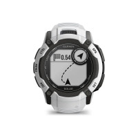 Produktbild för Garmin Instinct 2X Solar - fiberförstärkta polymerer - Ja smart klocka med band - 64 MB - whitestone