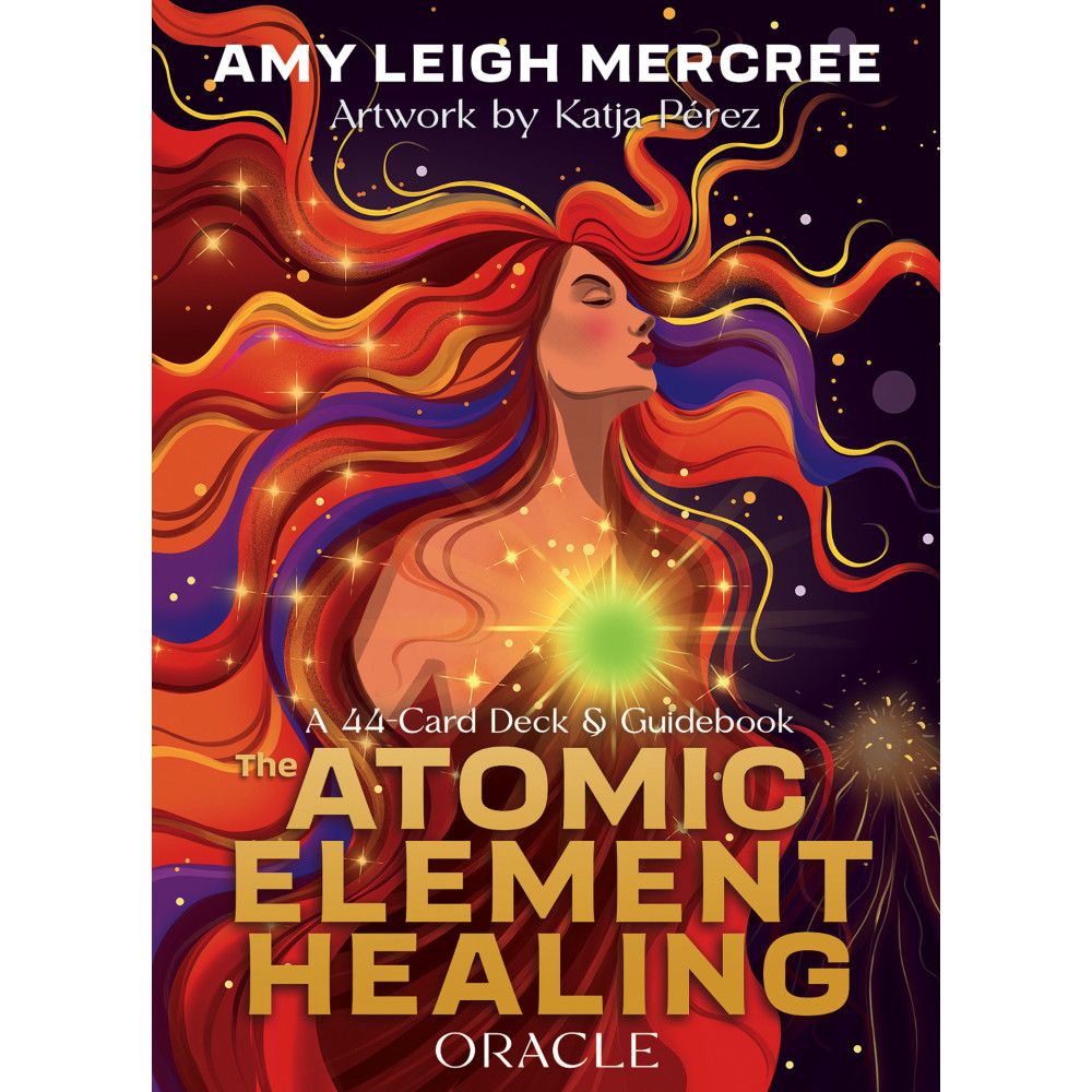 Produktbild för The Atomic Element Healing Oracle: A 44-Card Deck & Guidebook