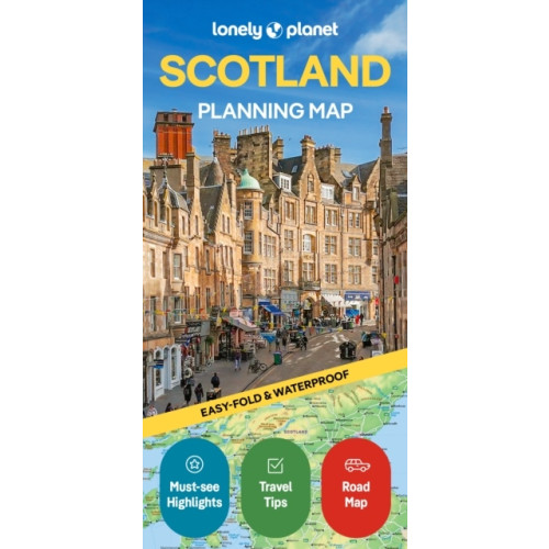 Lonely Planet Lonely Planet Scotland Planning Map (bok, eng)
