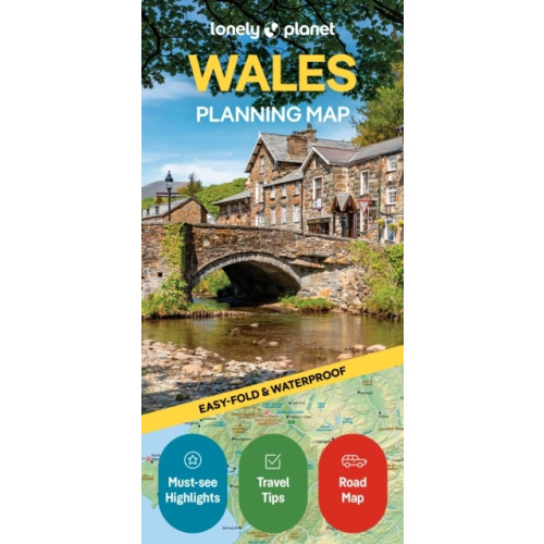 Lonely Planet Lonely Planet Wales Planning Map (bok, eng)