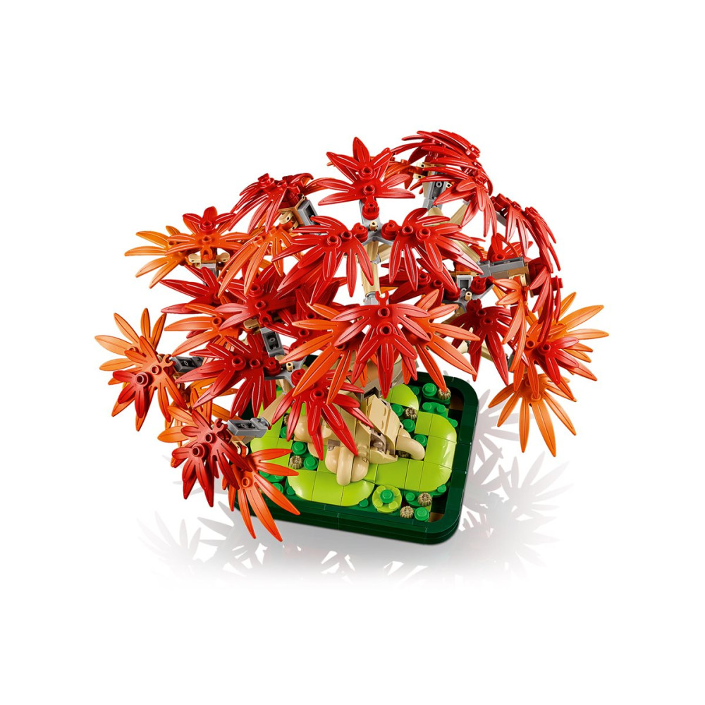 Produktbild för LEGO Botanicals 10348 - Japansk röd lönn bonsaiträd - byggsats