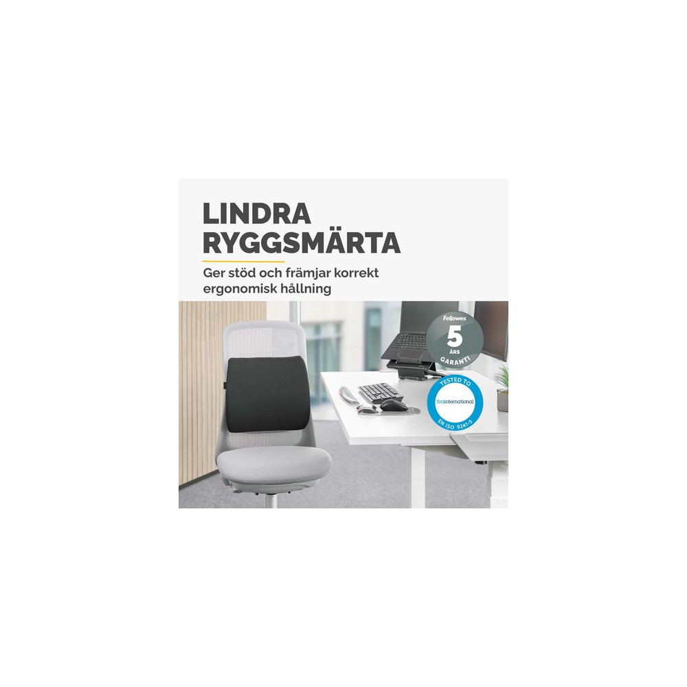 Produktbild för Ryggstöd FELLOWES Breyta Comfort