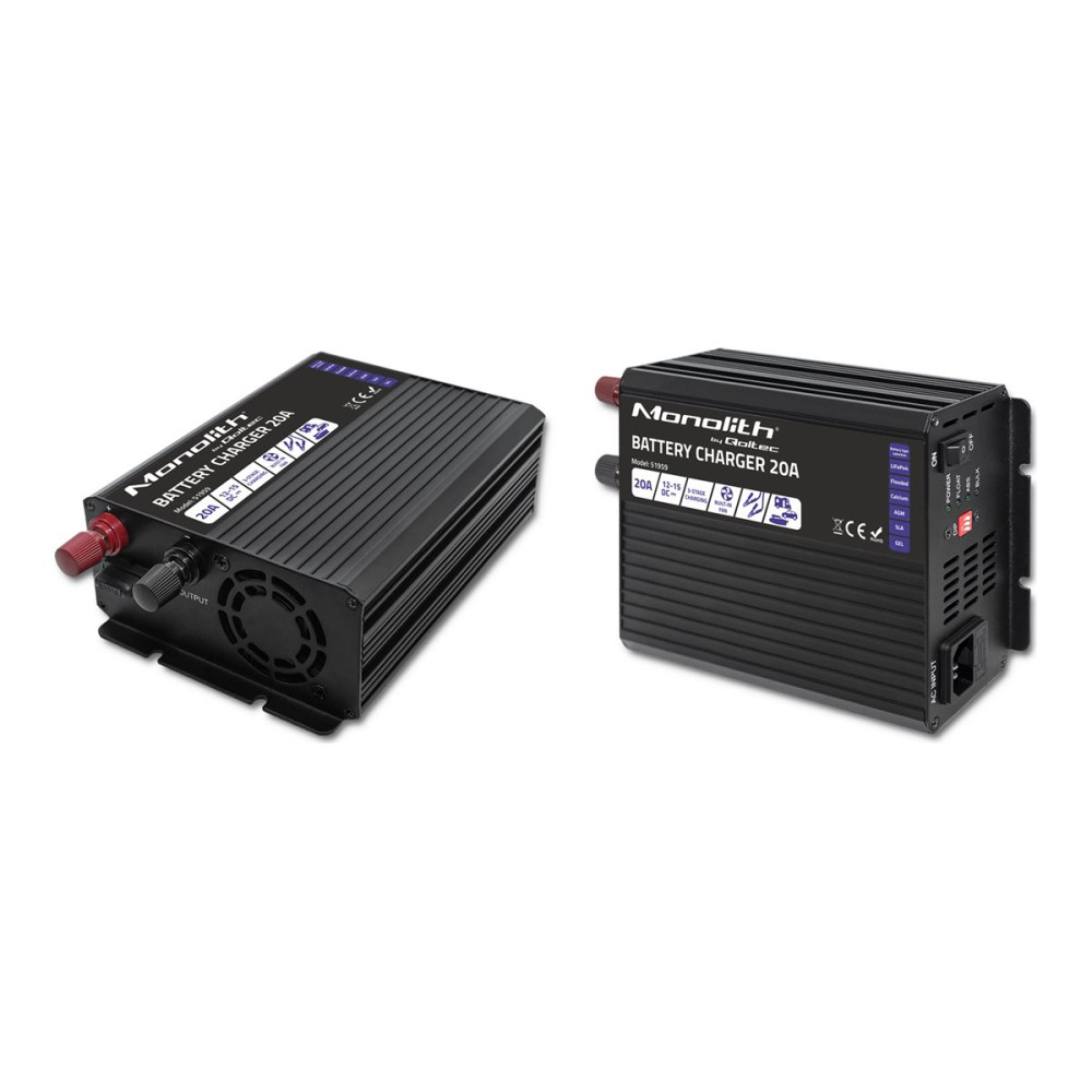 Produktbild för Qoltec Monolith - batteriladdare