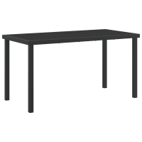 Produktbild för Trädgårdsmöbelset 5 pcs Ljusgrå konstrotting