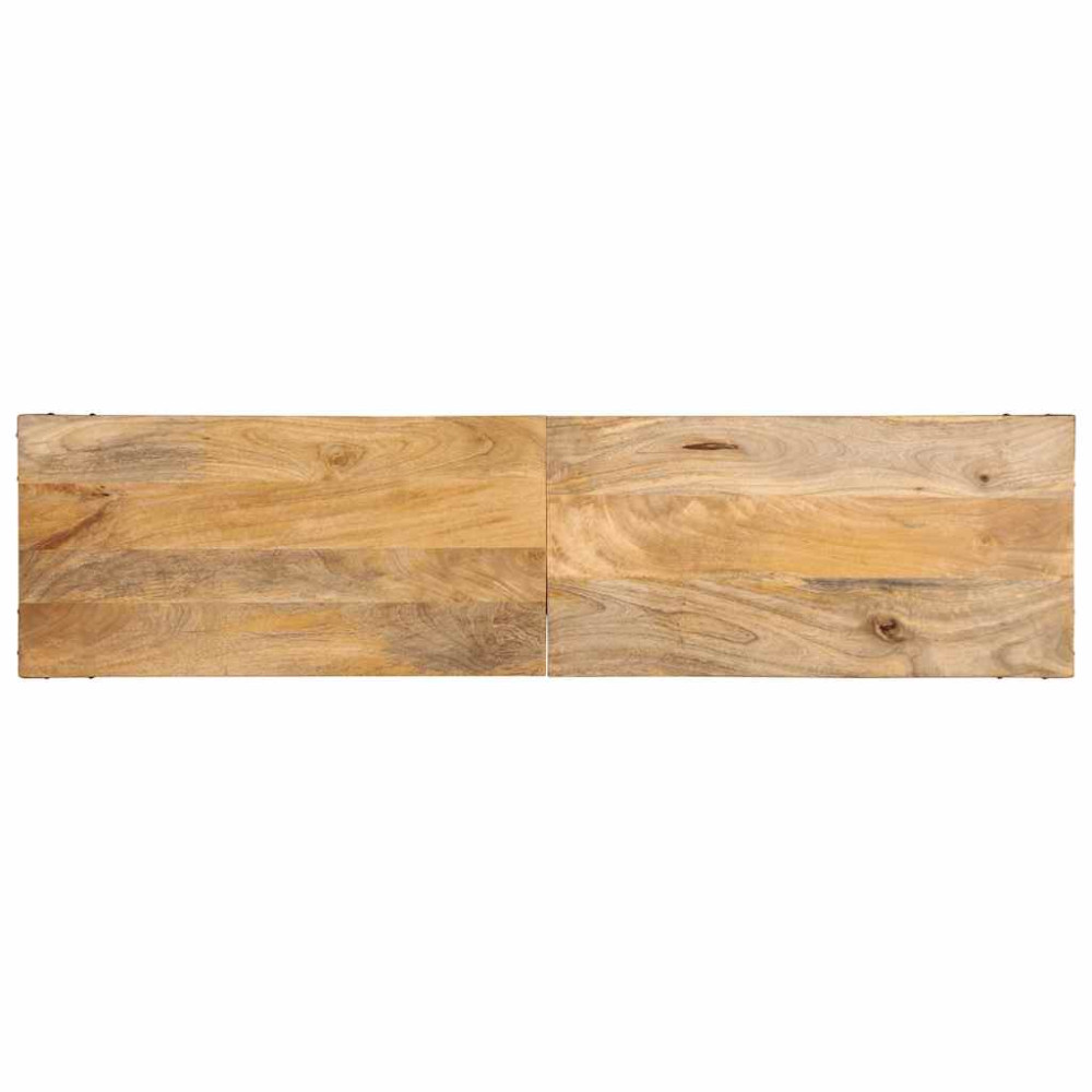Produktbild för Avlastningsbord 140x35x70 cm mango i massivt trä