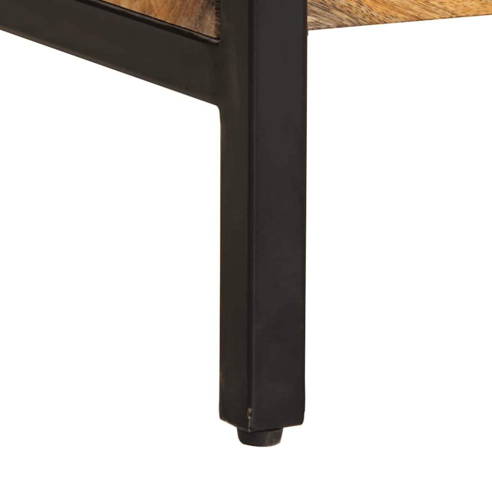 Produktbild för Avlastningsbord 140x35x70 cm mango i massivt trä