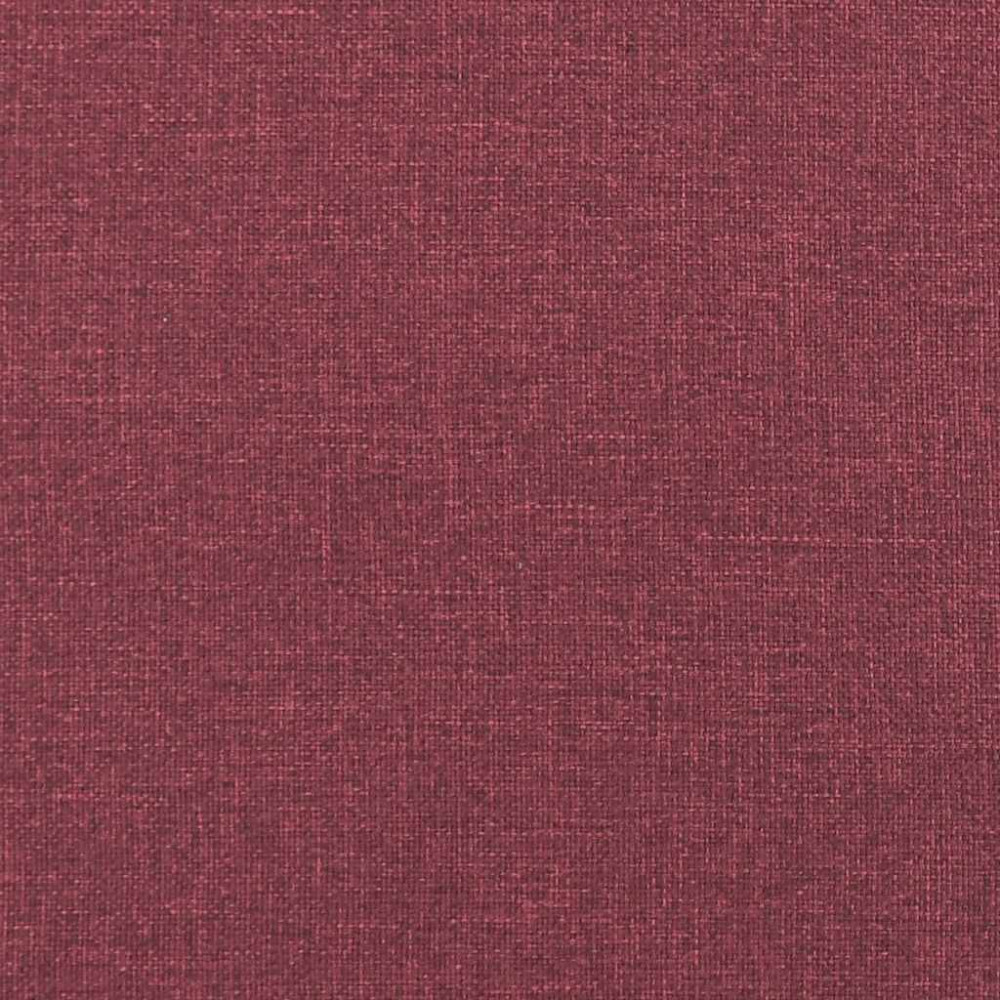 Produktbild för 2-sitssoffa vinröd 180x78x84 cm tyg