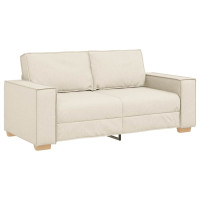 Produktbild för 2-sitssoffa linne 180x78x84 cm