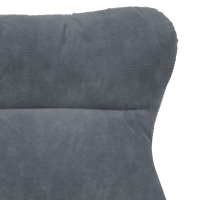 Produktbild för fåtölj Mörkgrå 69 x 74 x 93 cm Sammet