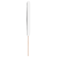 Produktbild för LED huvuddyna Vit 160 cm Konstläder