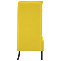 Produktbild för Hög Ryggsoffa 101cm Ljusgul tyg