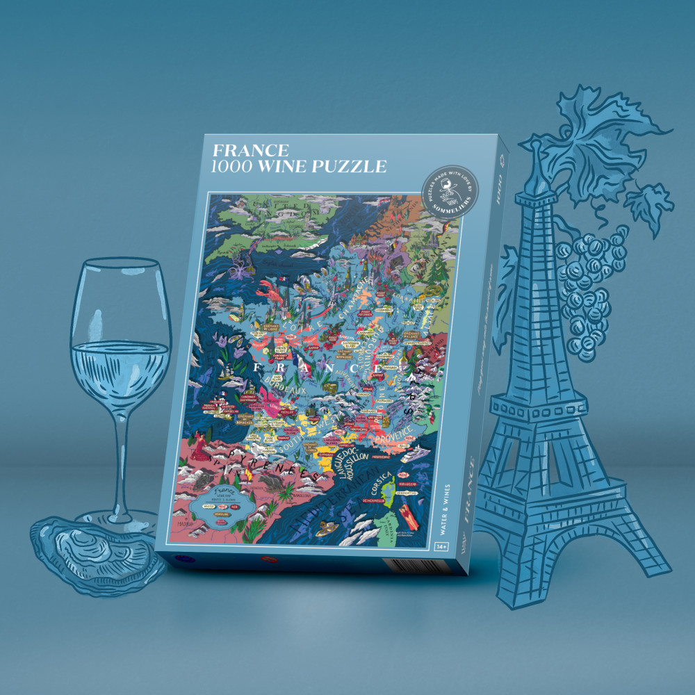 Produktbild för Vinpussel - Frankrike