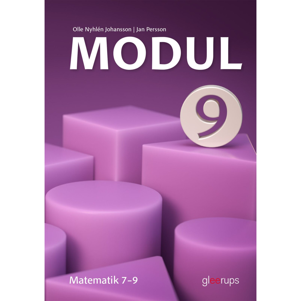 Produktbild för Modul matematik 9, elevbok (häftad)