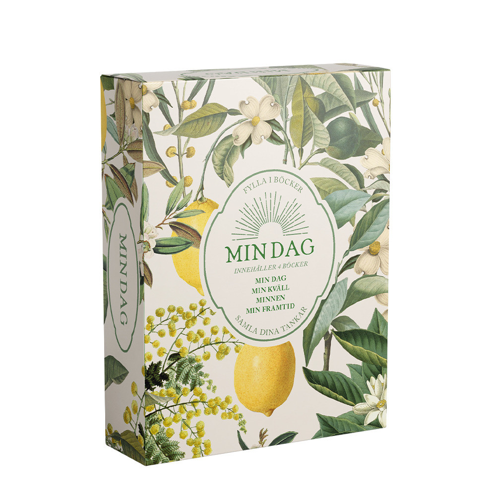 Produktbild för MIN DAG : Min dag, Min kväll, Minnen, Min framtid (bok)