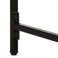 Produktbild för Matbord 160x80x75 cm massivt trä grov mango