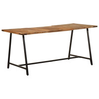 Produktbild för Matbord 160x80x75 cm massivt mangoträ