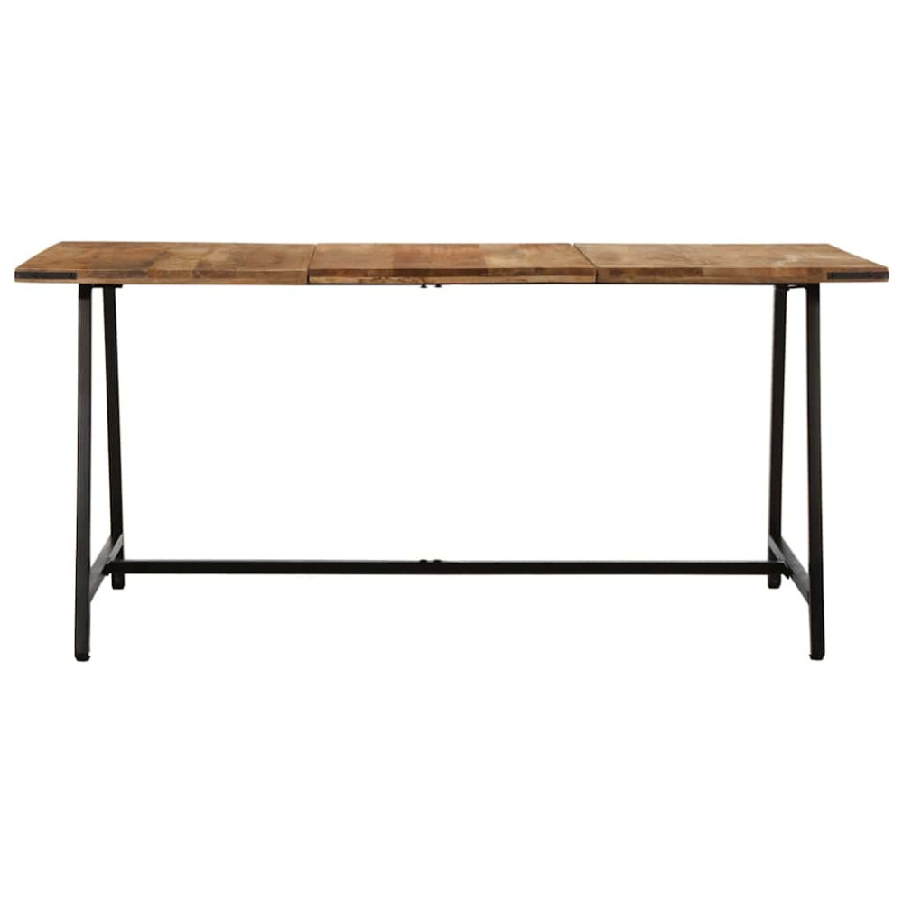 Produktbild för Matbord 160x80x75 cm massivt mangoträ