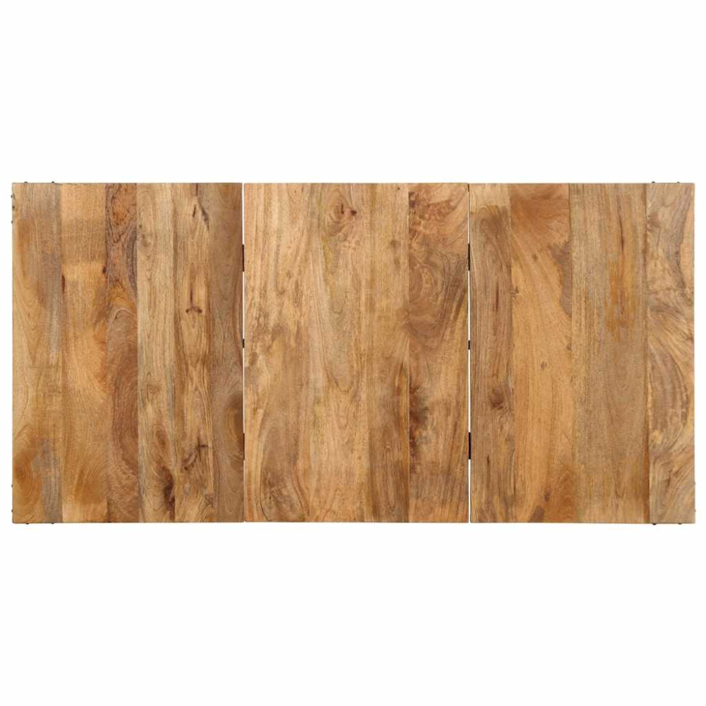 Produktbild för Matbord 160x80x75 cm massivt mangoträ