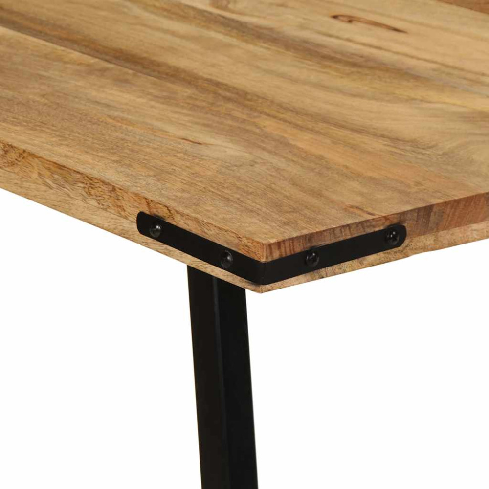 Produktbild för Matbord 160x80x75 cm massivt mangoträ