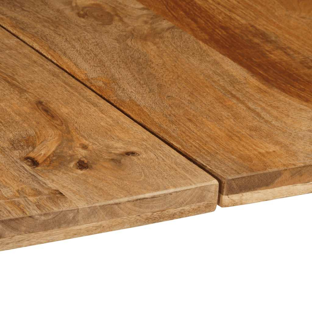 Produktbild för Matbord 160x80x75 cm massivt mangoträ