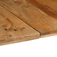 Produktbild för Matbord 160x80x75 cm massivt mangoträ