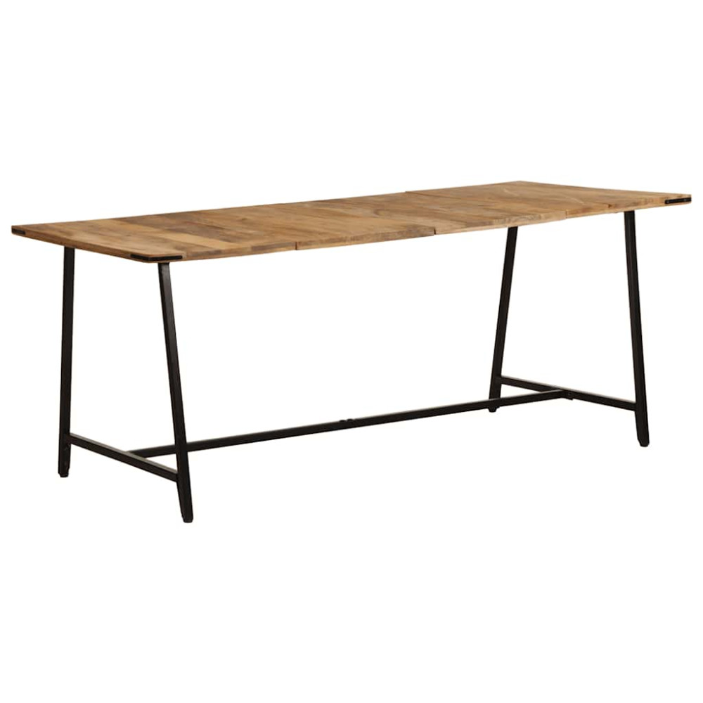 Produktbild för Matbord 180x90x75 cm massivt mangoträ