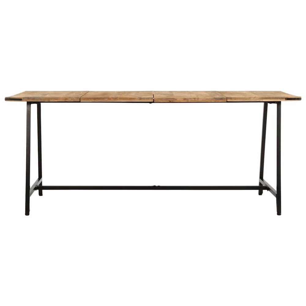 Produktbild för Matbord 180x90x75 cm massivt mangoträ