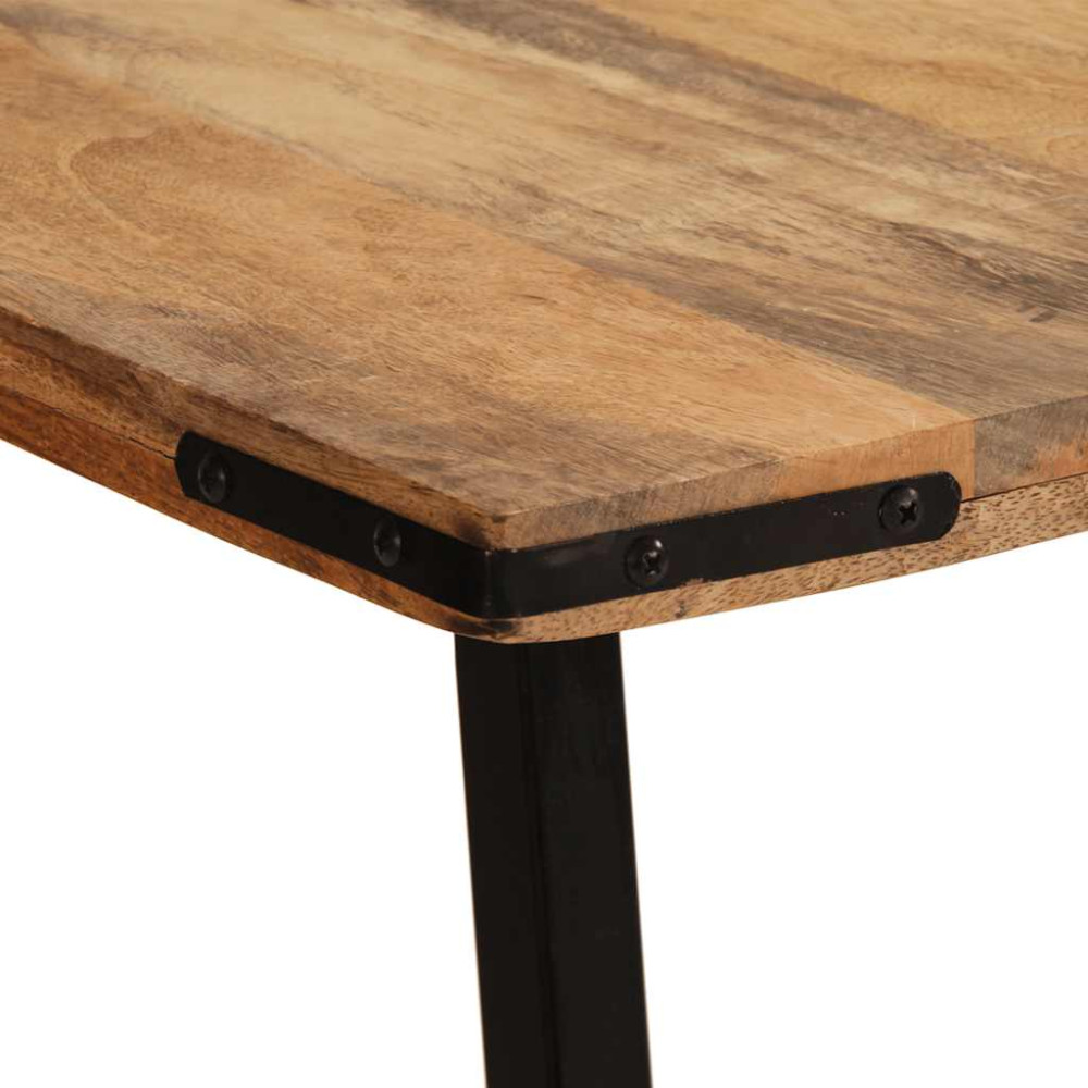 Produktbild för Matbord 180x90x75 cm massivt mangoträ