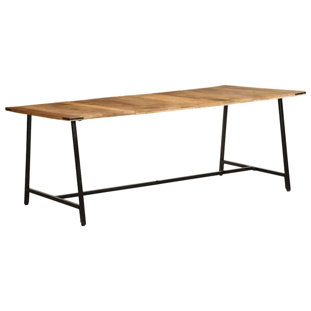 Produktbild för Matbord 200x100x75 cm massivt mangoträd